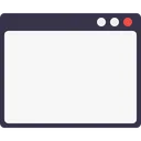 Free Webpage Window Blank Icon