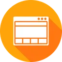 Free Webpage Window Grid Icon