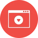 Free Webseite Fenster Layout Icon