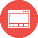 Free Webseite Fenster Seite Icon