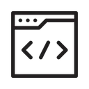 Free Web Design Development Icon