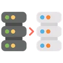 Free Website Migration Data Server Web Hosting Icon