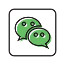 Free Wechat Social Media Network Icon