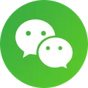 Free Wechat Social Media Communication Icon