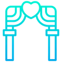 Free Arch Love Heart Icon