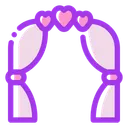 Free Wedding Arch Decoration Marriage Icon