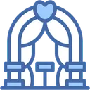 Free Wedding Arch Decoration Celebration Icon