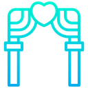 Free Arch Love Heart Icon