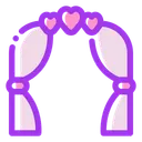 Free Wedding Arch Decoration Marriage Icon