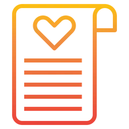 Free Wedding Certificate  Icon