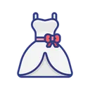 Free Wedding Dress Heart Love Icon