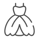 Free Wedding Dress Dress Marriage Icon