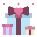 Free Wedding Gift Gift Box Icon