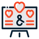 Free Wedding Poster Marriage Poster Wedding Board Icon
