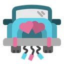 Free Weddingcar Love Vehicle Icon