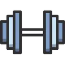 Free Weight Fitness Gym Icon