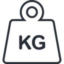 Free Weight Kg Scale Icon