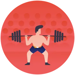 Free Weightlifting  Icon
