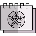 Free Weihnachtskalender  Symbol