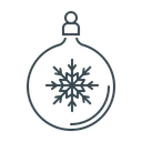 Free Weihnachten Kugel Dekoration Symbol