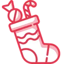 Free Weihnachtssocken Sussigkeiten Toffee Symbol