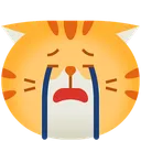 Free Weinen Emoticon Katze Symbol