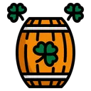 Free Saint Patrick Day Symbol Mit Gefullter Linie Erstellt Auf Basis Eines Pixelgenauen Rasters Von 64 X 64 Pixeln Symbol