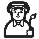 Free Factory Worker High Icon