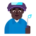Free Factory Worker Flat Icon
