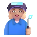 Free Factory Worker Color Icon