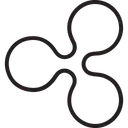 Free Ripple Kryptowahrung Krypto Symbol