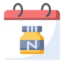 Free Nutella Essen Kalender Symbol