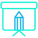 Free Prasentationstafel Prasentation Des Werkzeugs Bleistiftwerkzeug Symbol