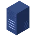 Free Value Server Server Datenbank Datenspeicherung Symbol