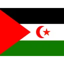 Free West Sahara Flagge Symbol