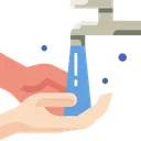 Free Wash Hands Hands Hygiene Icon