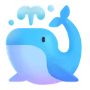 Free Whale Color Icon