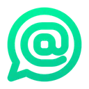 Free Whatsapp tag  Symbol