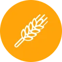 Free Wheat Grain Harvest Icon