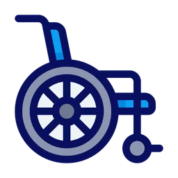 Free Wheel chair  Icon