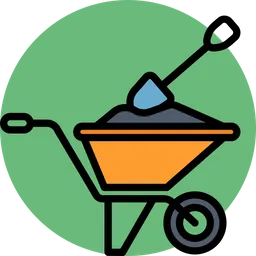 Free Wheelbarrow  Icon