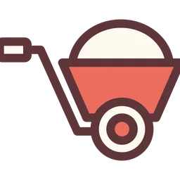 Free Wheelbarrow  Icon