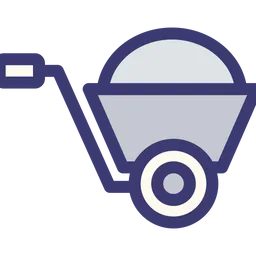 Free Wheelbarrow  Icon