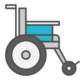 Free Wheelchair  Icon