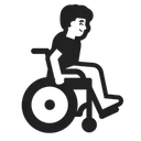 Free 手動車椅子 アイコン