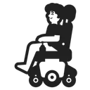 Free 電動車椅子 アイコン