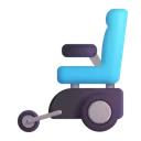 Free 車椅子、カラー アイコン