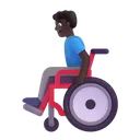 Free In Manual Wheelchair Icon