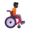 Free In Manual Wheelchair Icon