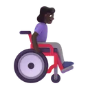 Free In Manual Wheelchair Icon
